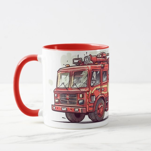 Mug Musique du moteur d'incendie (Gauche)