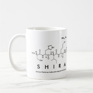 Mug Musique du nom du peptide de Shira