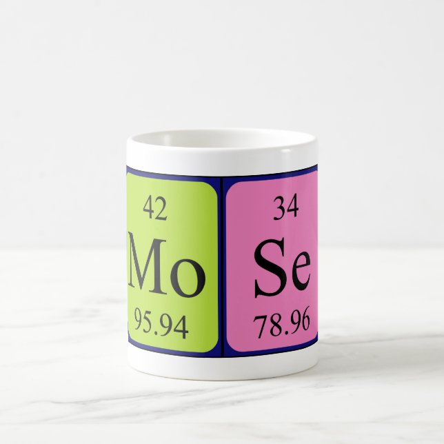 Mug Musique du nom périodique de la table (Centre)