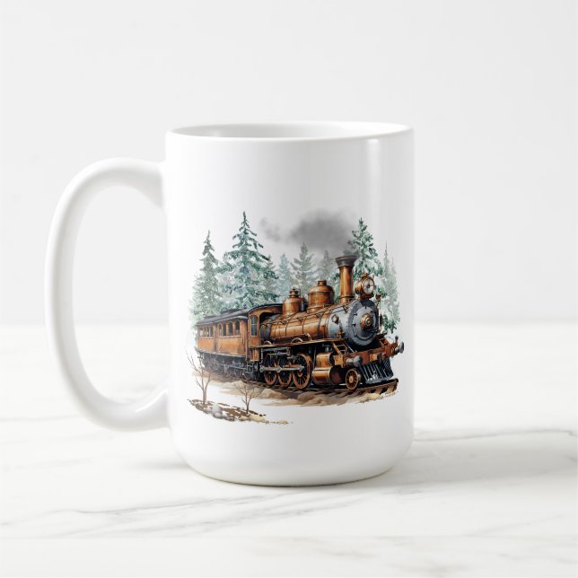 Mug Musique du train d'hiver (Gauche)