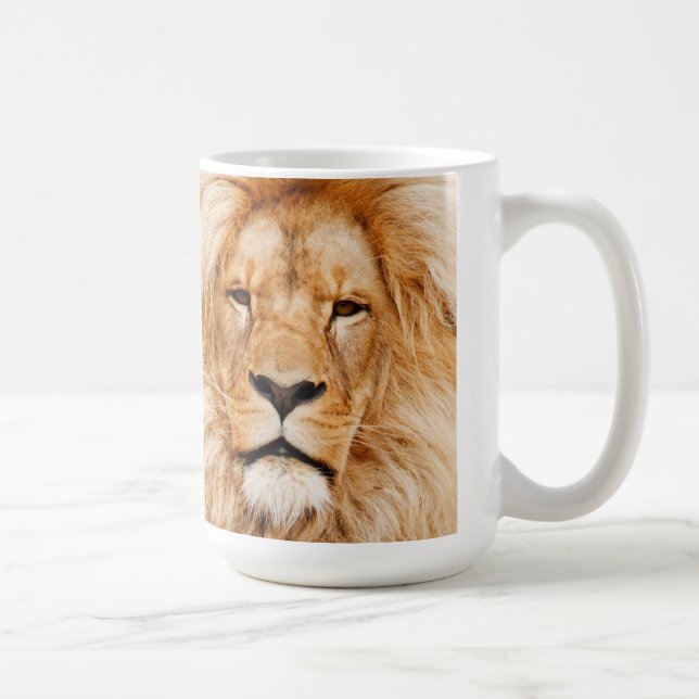 Mug Musique du visage de lion (Droite)