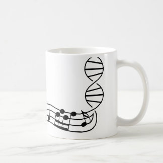 Mug Musique : elle est en mon ADN