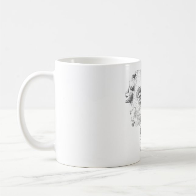 Mug Musique en céramique Amor Fati (Gauche)