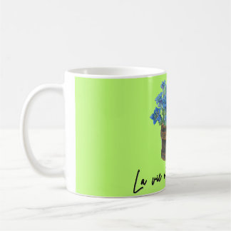 Mug Musique en céramique florale