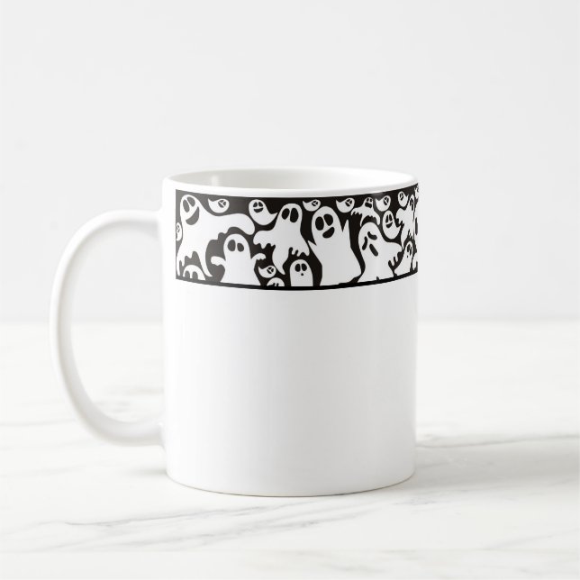 Mug Musique fantôme d'Halloween (Gauche)