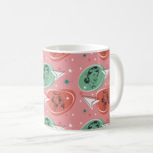 Mug Musique féminine kitsch rétro
