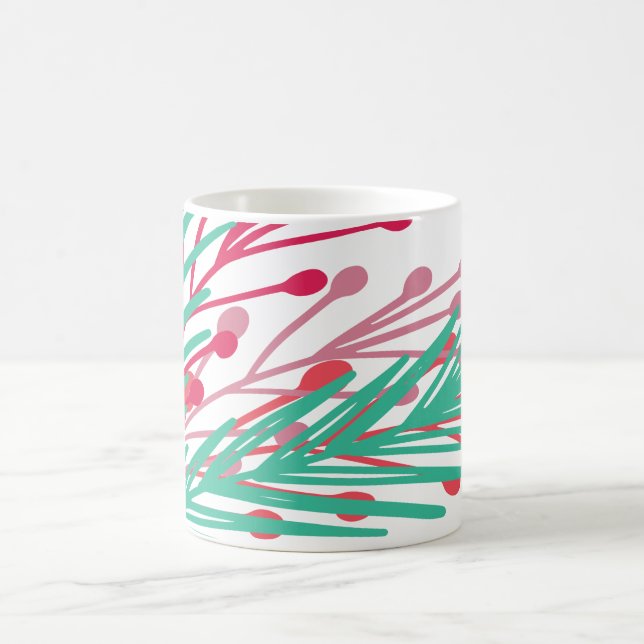 Mug Musique feuille et baies (Centre)