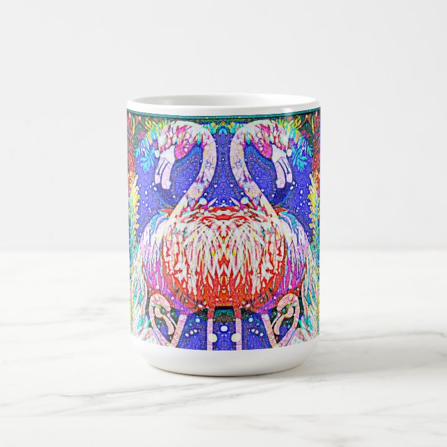 Mug Musique Flamant rose rose (Centre)