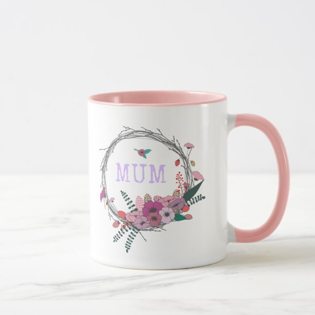Mug Musique florale (Droite)