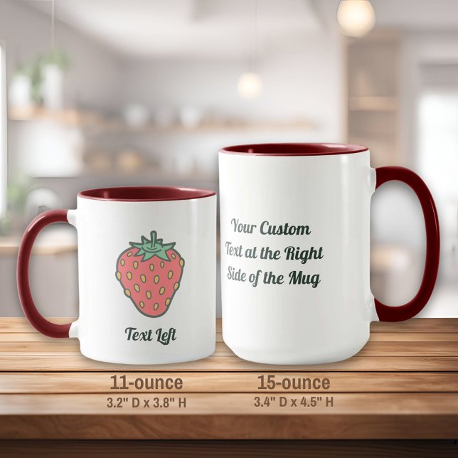 Mug Musique Icône fraise (Créateur téléchargé)