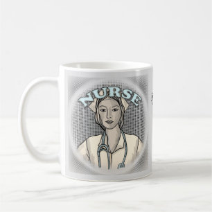 Mug Musique infirmière rétro
