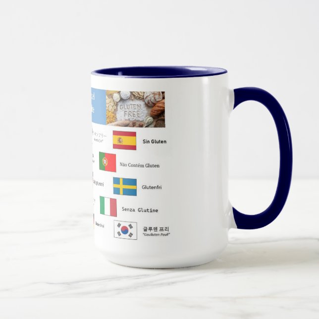 Mug Musique internationale sans gluten (Droite)