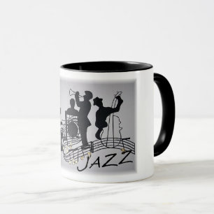 Mug Musique Jazz Band Instruments