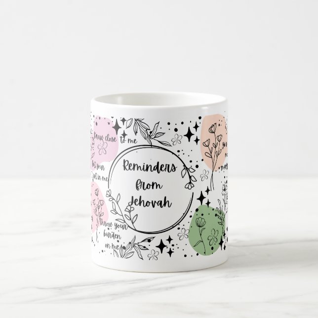 Mug Musique JW Coffee Inspirationnelle (Centre)