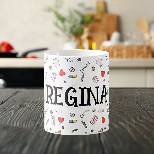 Mug Musique Médicale en céramique (Créateur téléchargé)