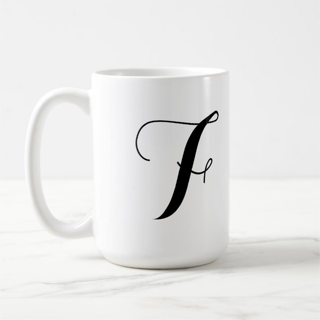 Mug Musique monogramme (Gauche)