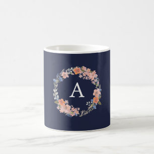 Mug Musique Monogramme de la marine et de la pêche de 
