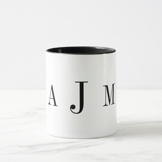 Mug Musique monographique personnalisée (Centre)
