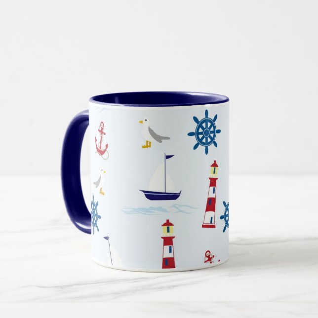 Mug Musique nautique (Devant gauche)