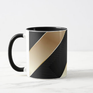 Mug Musique noire et or