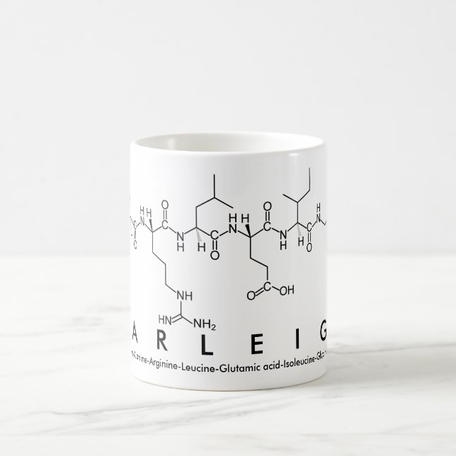 Mug Musique nom du peptide Marleigh (Centre)