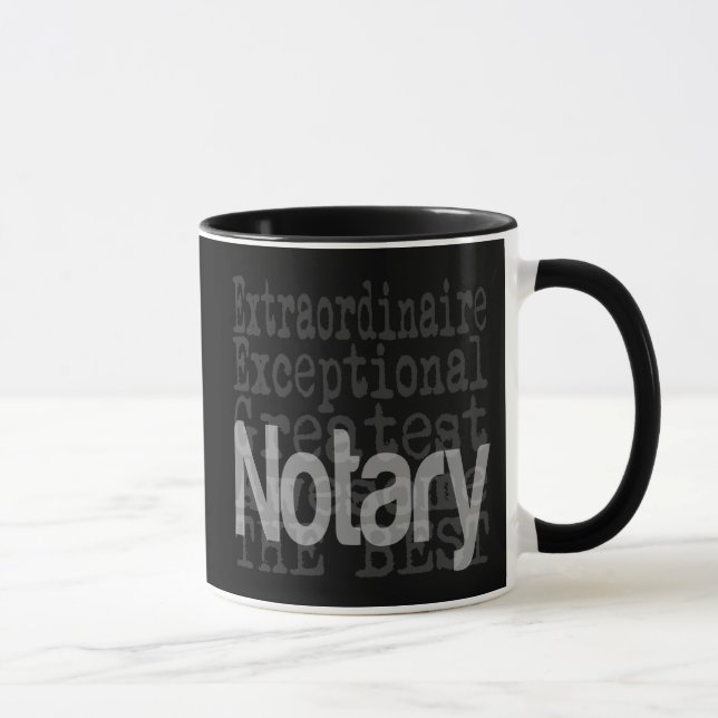 Mug Musique Notaire Extraordinaire (Droite)