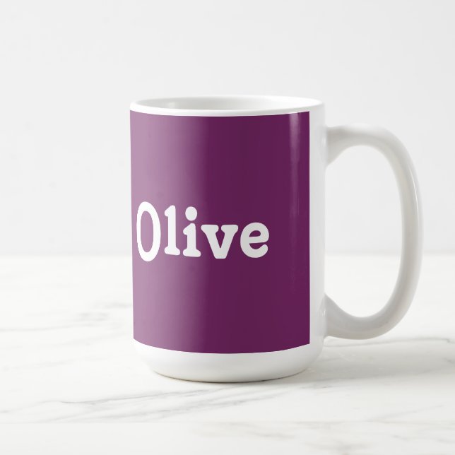 Mug Musique Olive (Droite)