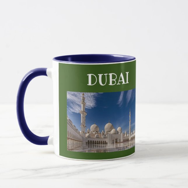 Mug Musique panoramique de Dubaï (Gauche)