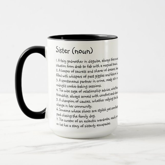 Mug Musique personnalisée (Gauche)