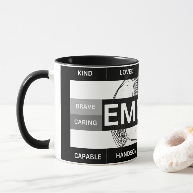 Mug Musique personnalisée (Avec donut)