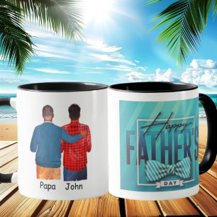 Mug Musique Personnalisée Pour Père Cadeau personnal
