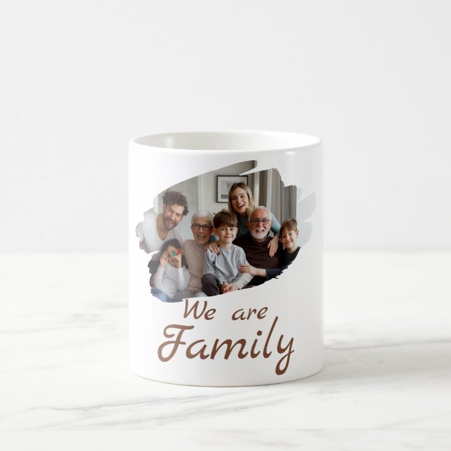 Mug Musique photo Brown blanc (Centre)