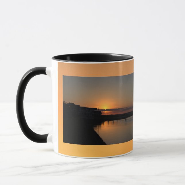 Mug Musique photo coucher de soleil (Gauche)