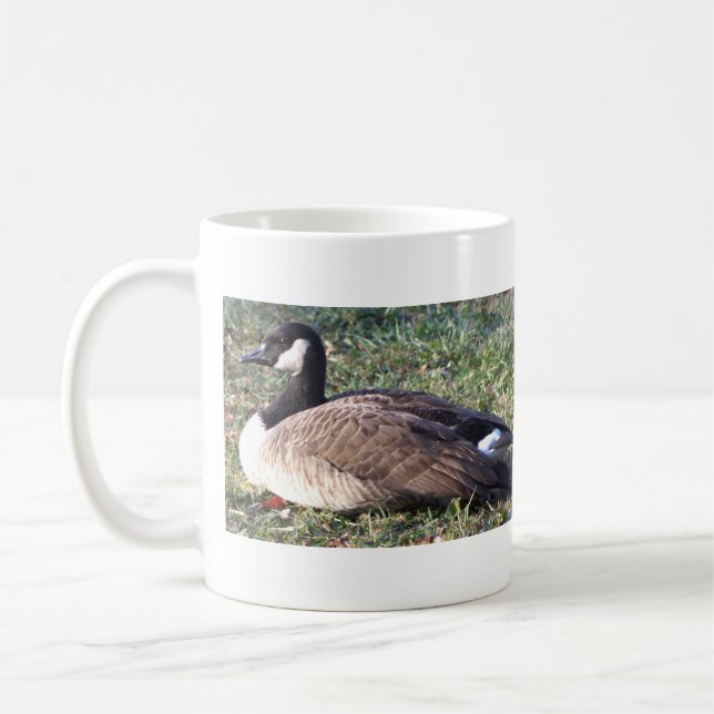 Mug Musique photo de l'oie du Canada (Gauche)