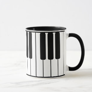 Mug Musique piano clavier