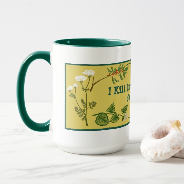 Mug Musique Plante invasive (Avec donut)