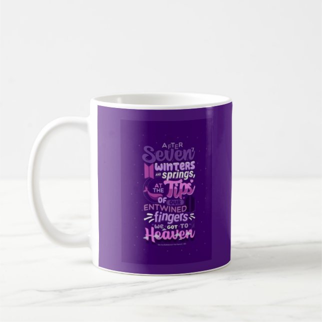Mug Musique pourpre (Gauche)