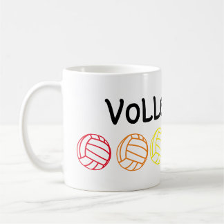 Mug Musique Rainbow Volleyball