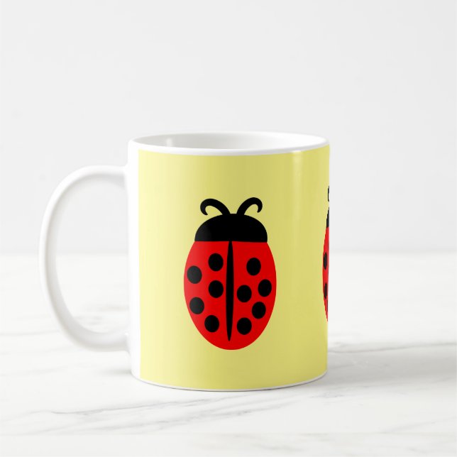 Mug Musique Red Ladybug (Gauche)