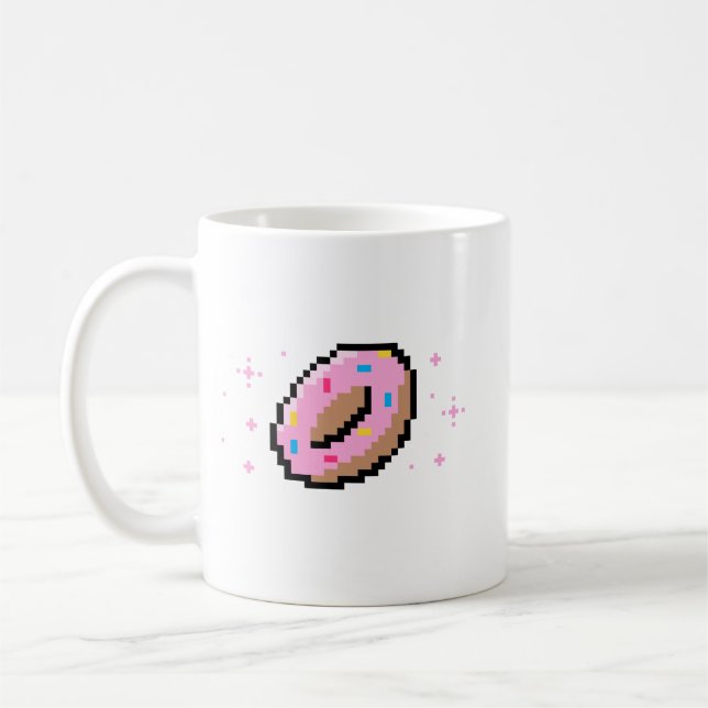 Mug Musique rétro Donut (Gauche)