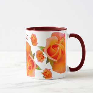 Mug Musique Rose orange