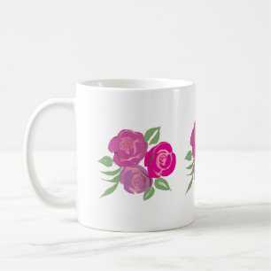 Mug Musique rose Roses