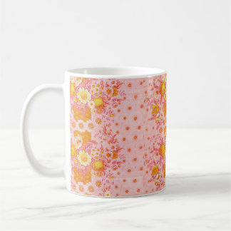 Mug Musique rose vintage