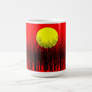 Mug Musique rouge couché de soleil