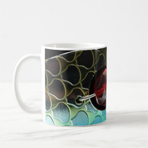 Mug Musique rouge leurre de pêche