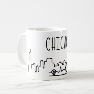 Mug Musique Skyline de Chicago