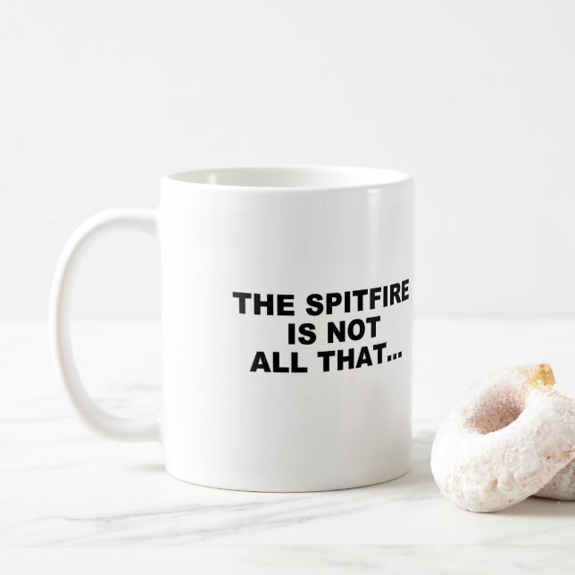 Mug Musique Spitfire (Avec donut)