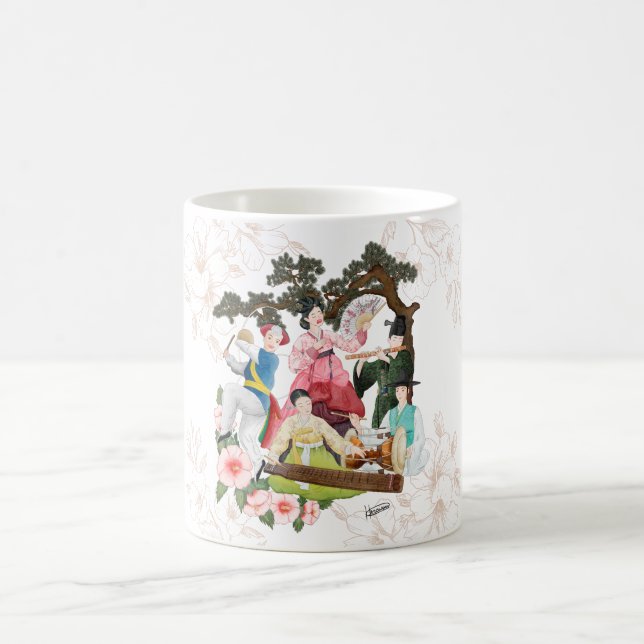 Mug Musique traditionnelle coréenne : Gugak (국 악) | Mu (Centre)