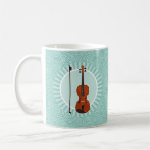 Mug Musique Turquoise Swirl