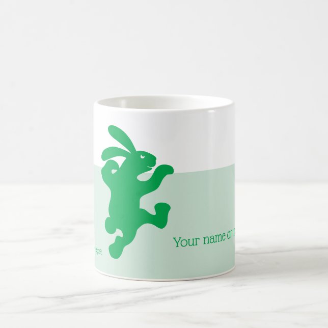 Mug Musique verte de lapin (Centre)